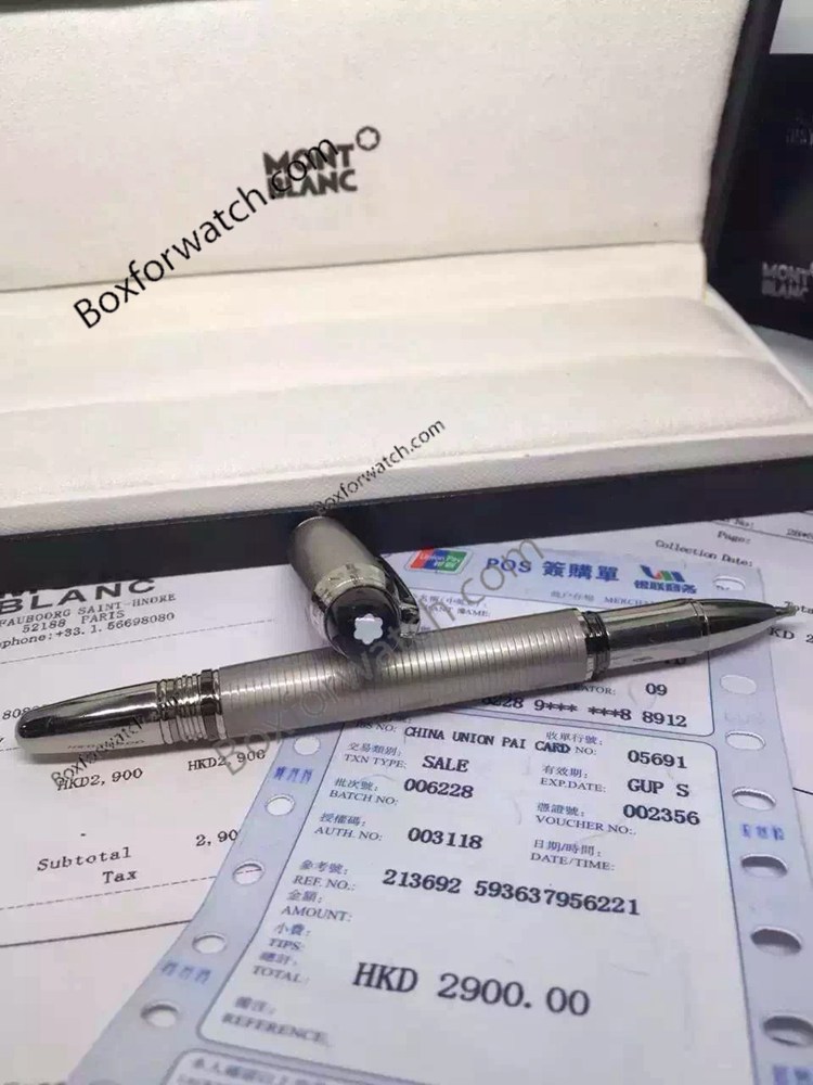 Montblanc Starwalker Silver Rollerball Pen